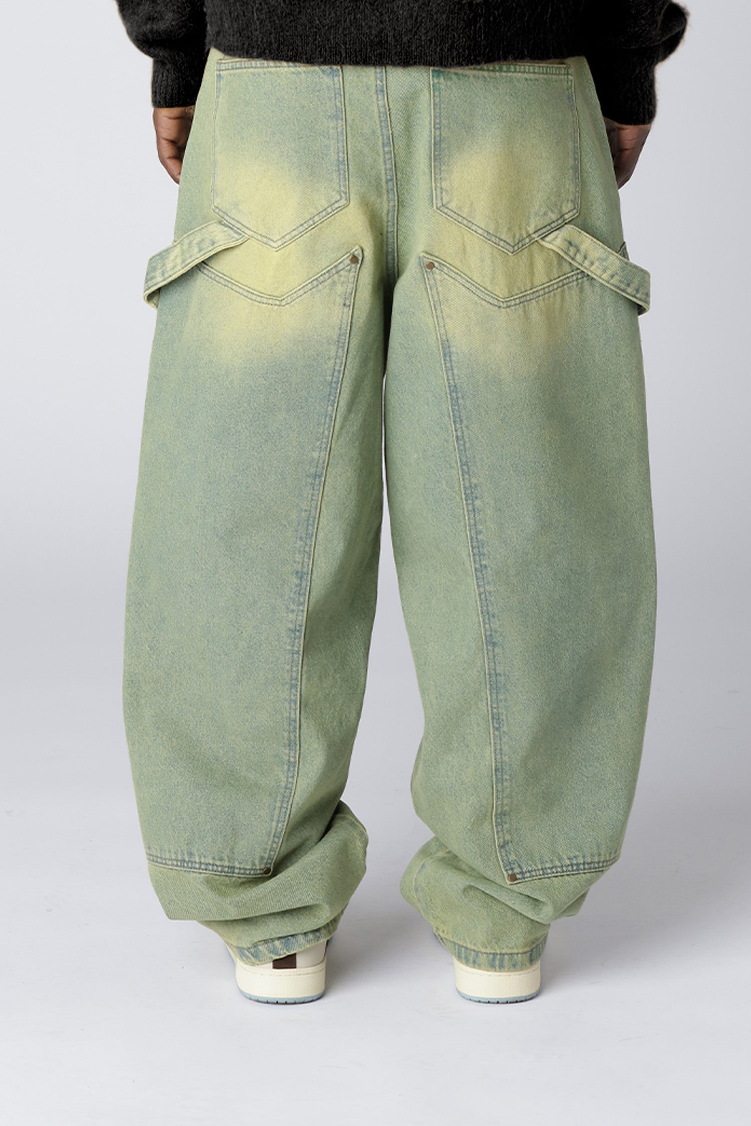 LOST BOYS BAGGY CARPENTER Jeans Acid Wash