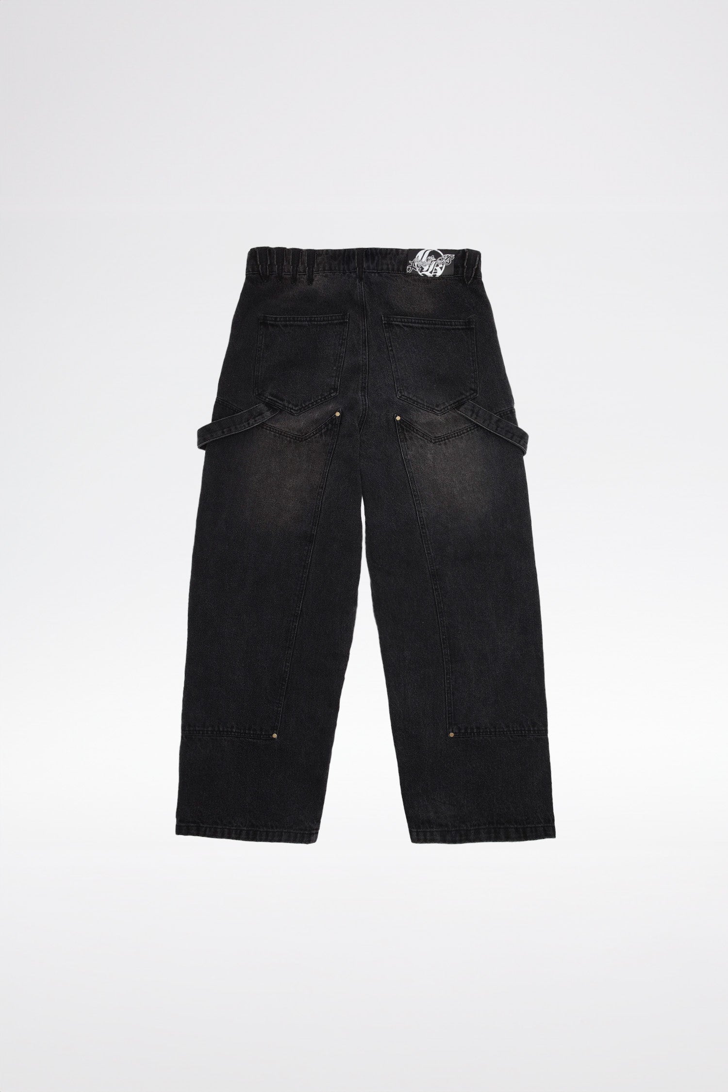 LOST BOYS BAGGY CARPENTER Jeans Stonewashed Black