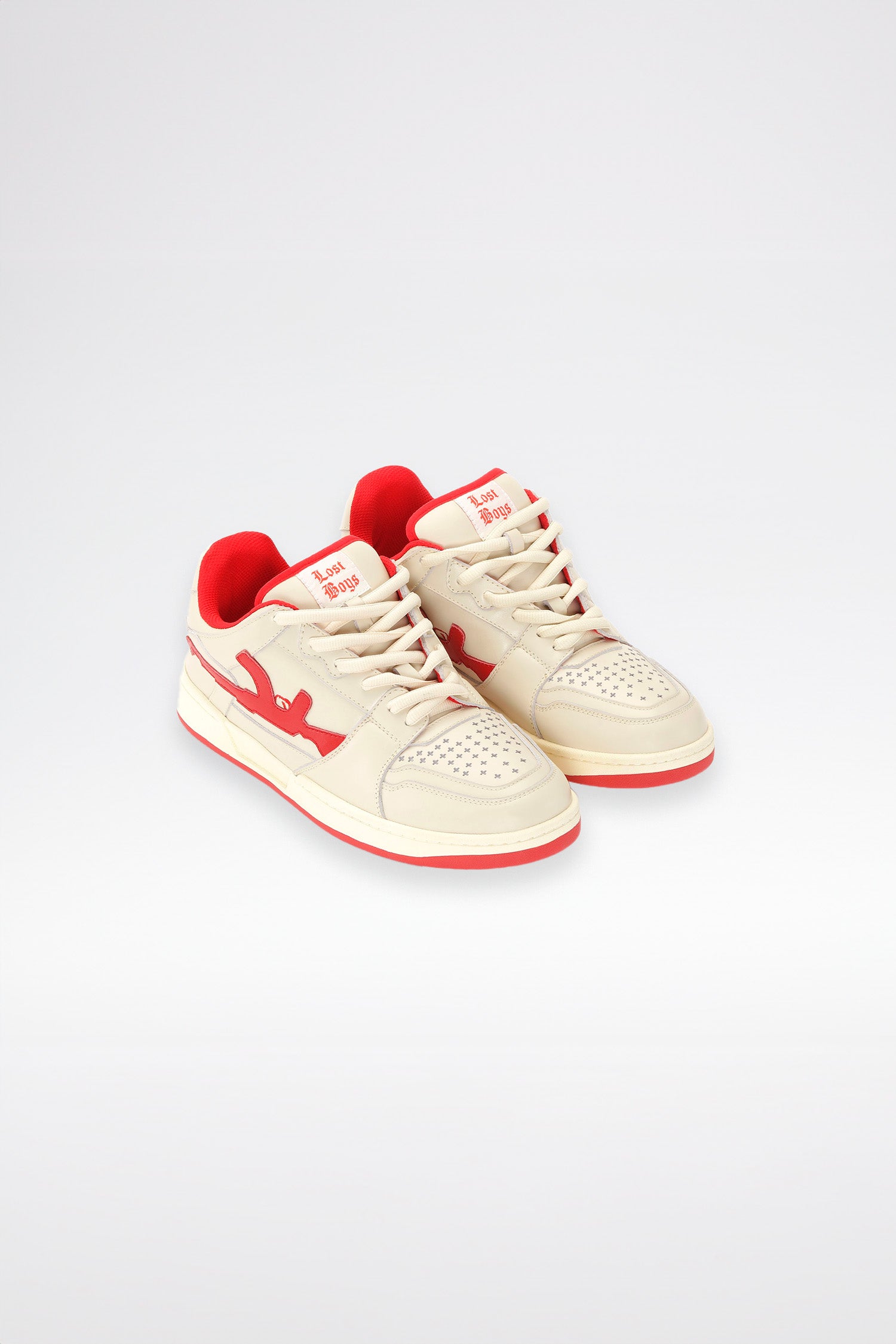 LOST BOYS CANDICE LOWS Sneaker White/Red