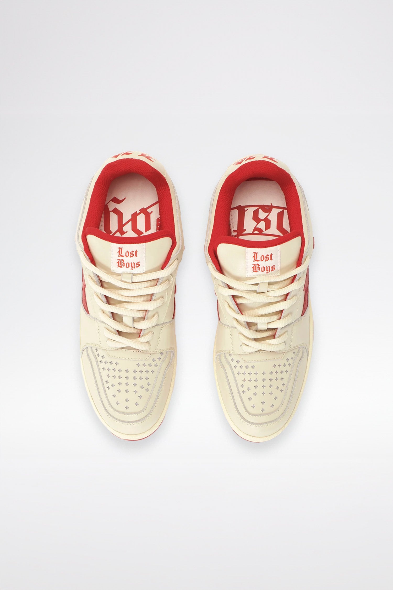 LOST BOYS CANDICE LOWS Sneaker White/Red