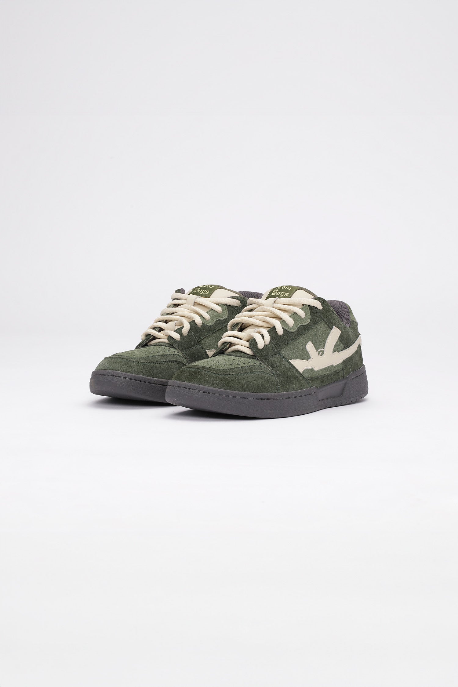 LOST BOYS DARK FOREST Sneaker Green/Black/Cream