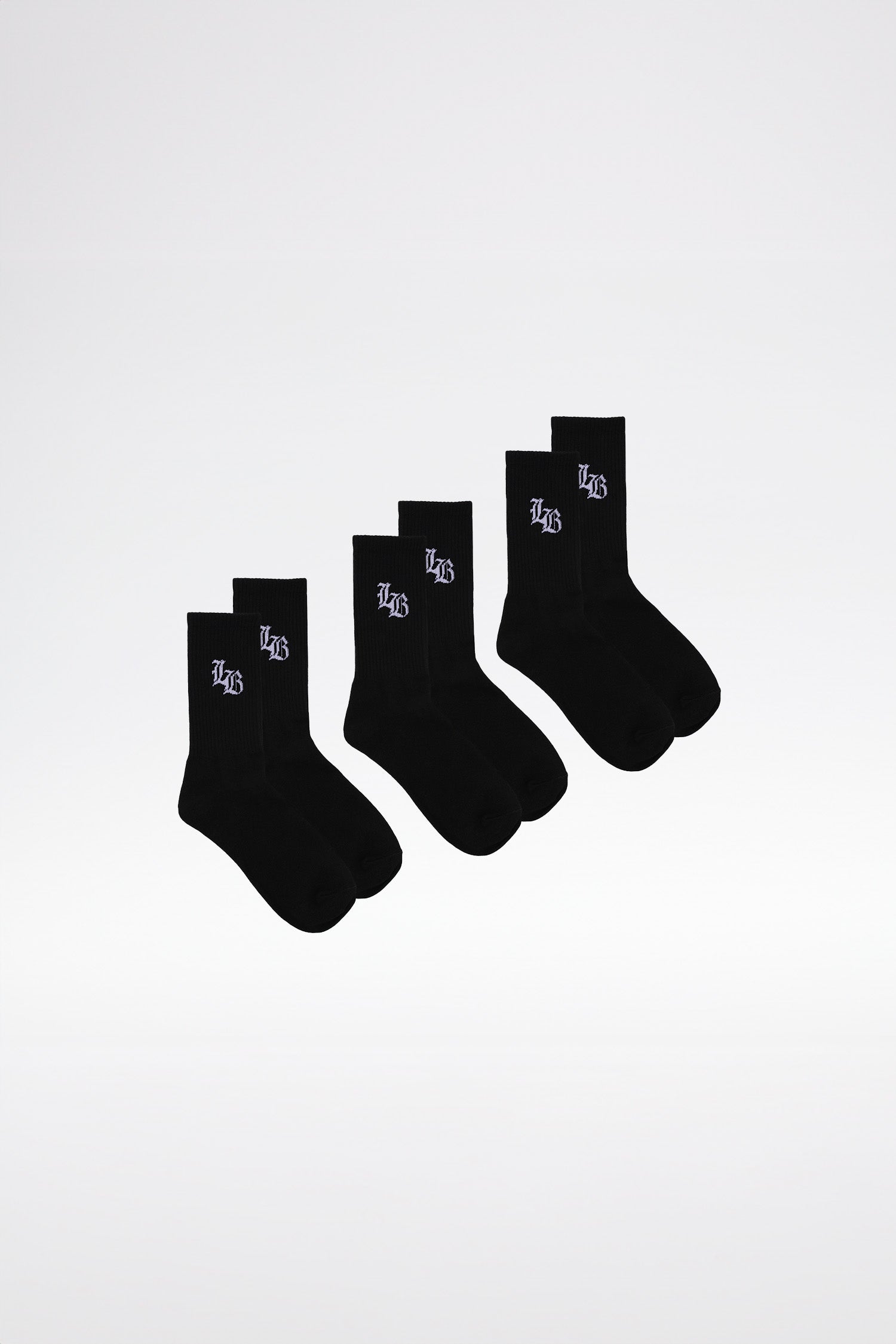 LOST BOYS LB SOCKS 3 PACK Socks Black