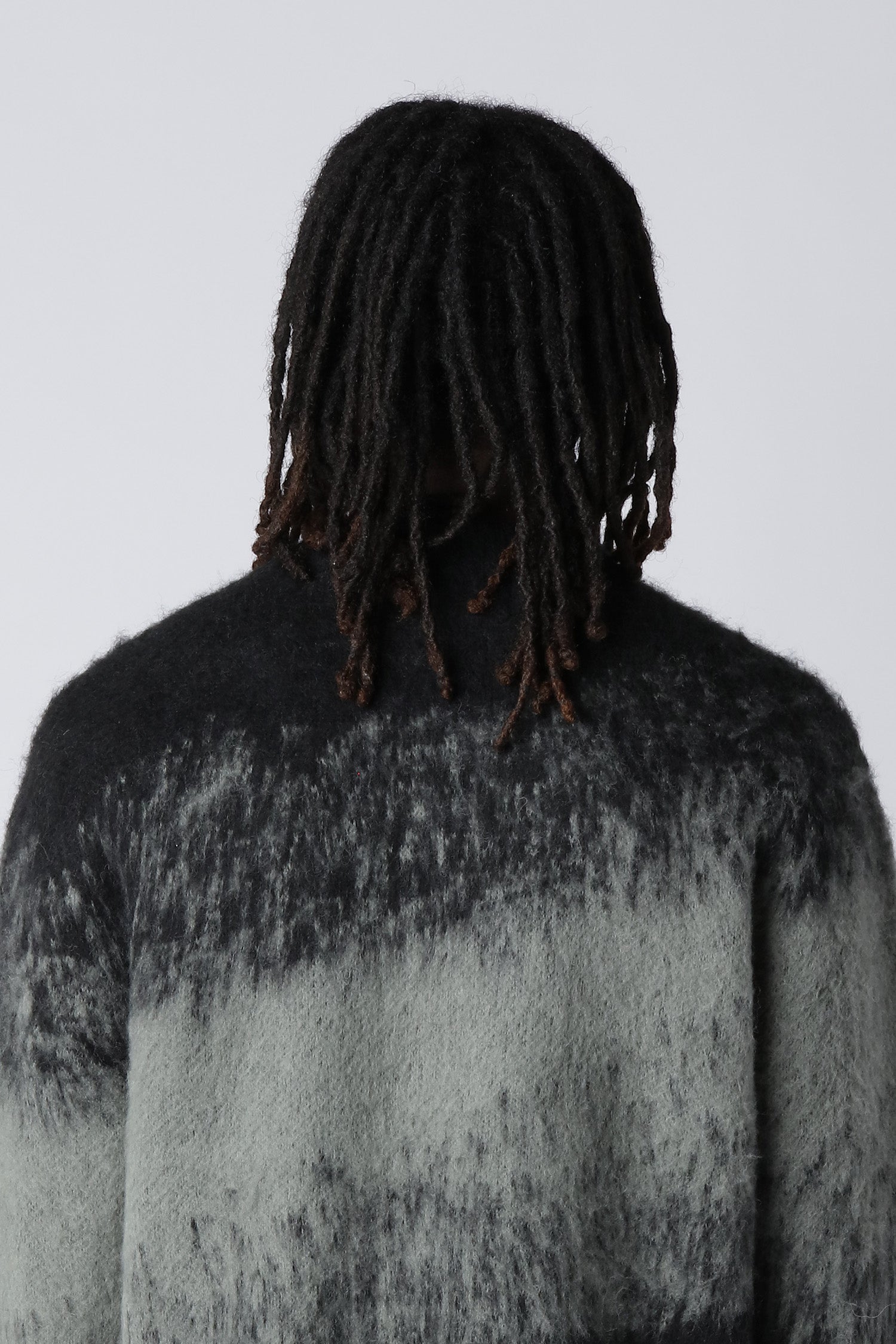 LOST BOYS TEXTURED KNITWEAR Outer layer Black/Grey