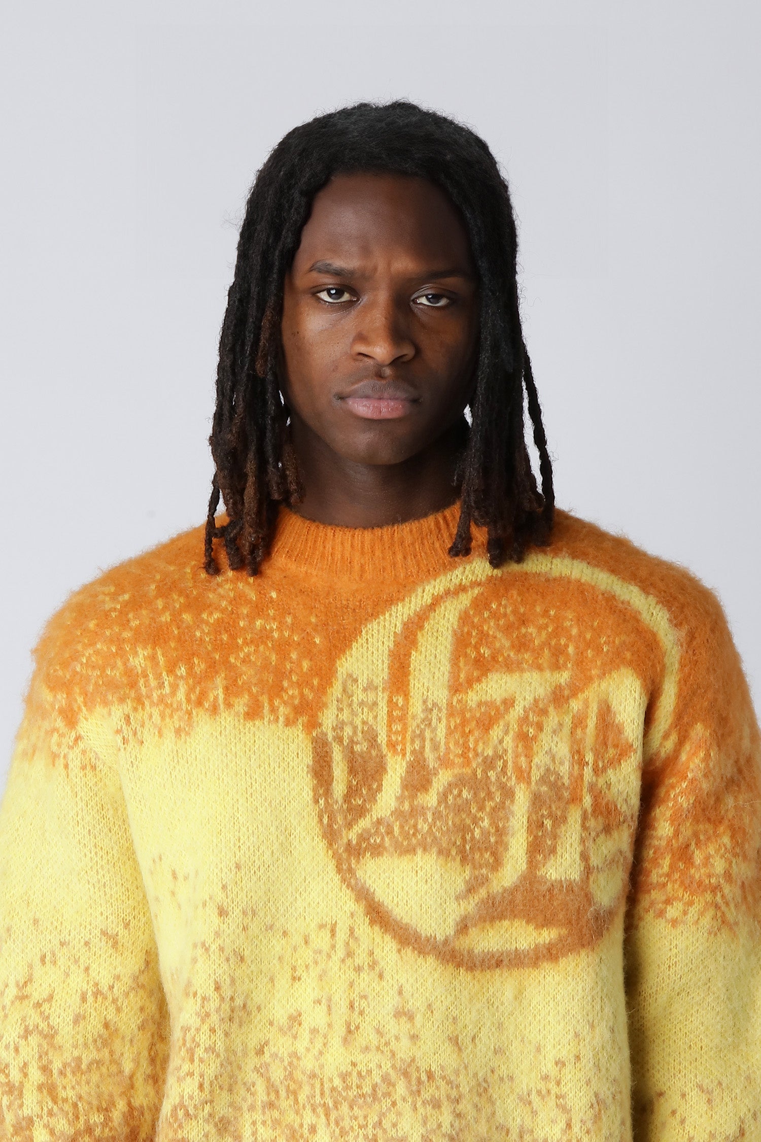 LOST BOYS TEXTURED KNITWEAR Outer layer Yellow/Orange