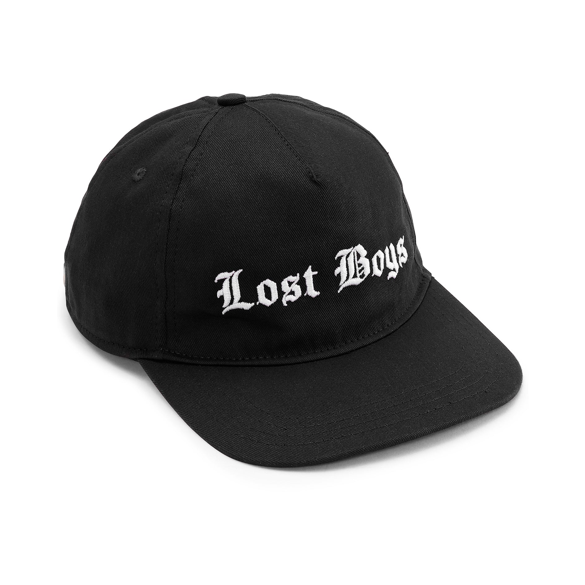 5-PANEL LOGO CAP BLACK