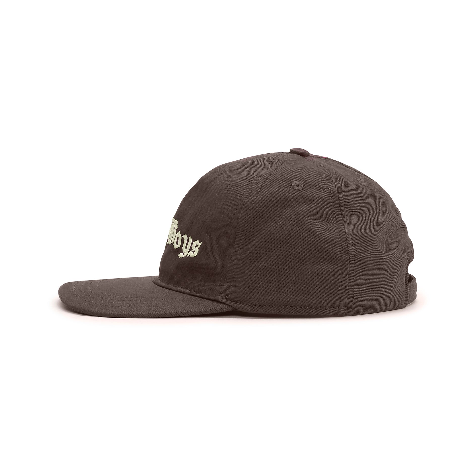 5-PANEL LOGO CAP BROWN