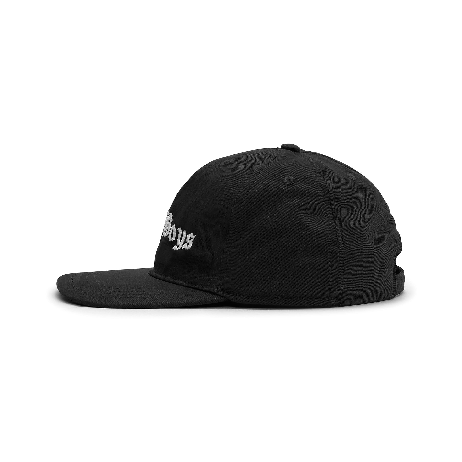 5-PANEL LOGO CAP BLACK