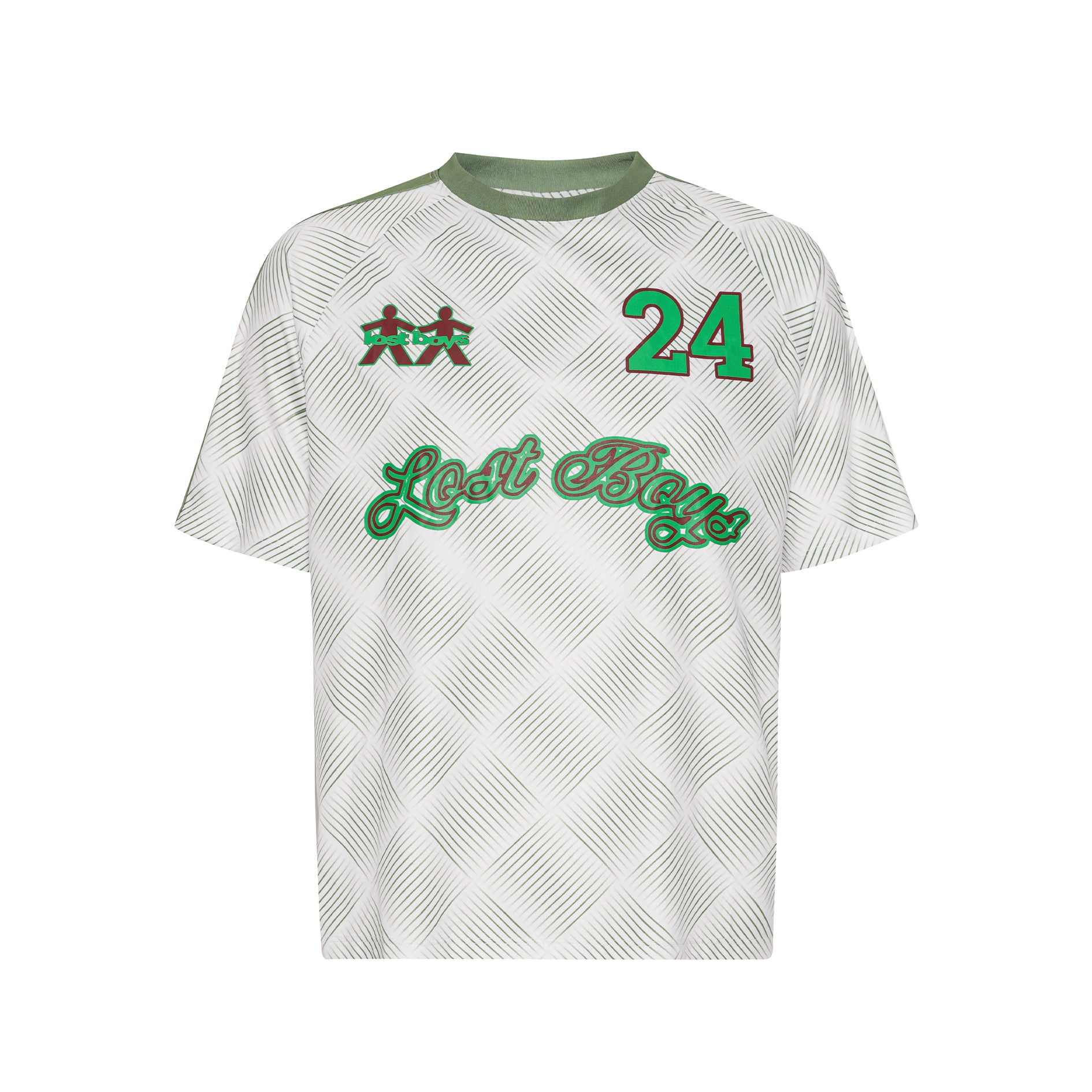 CROSS-FADE JERSEY GREEN